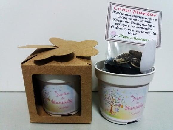 Lembrancinha para Plantar Jardim Encantado