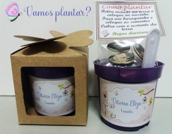 Lembrancinha para Plantar Jardim Encantado