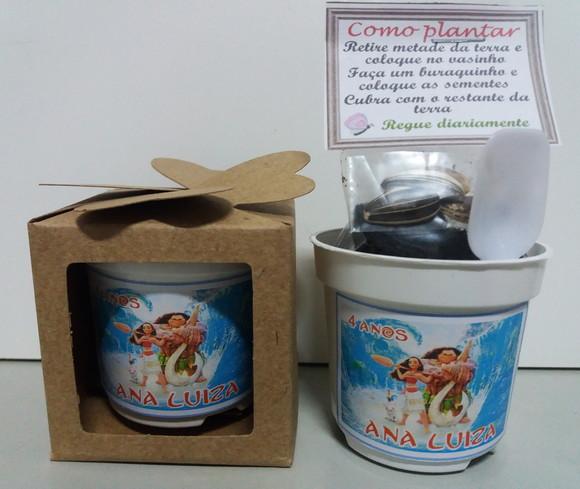 Lembrancinha para Plantar Moana