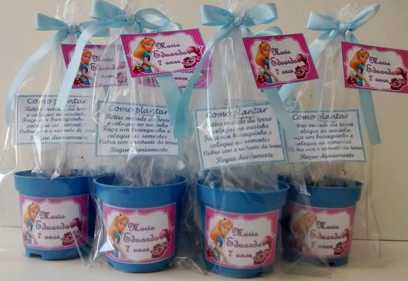 Lembrancinha para Plantar- Alice no País das Maravilhas