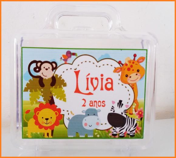Maleta acrílica personalizada - Safari