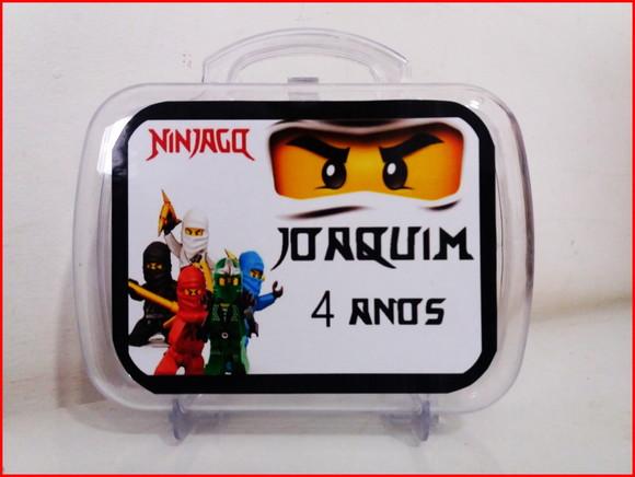 Maleta acrílica personalizada Ninjago