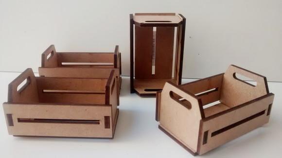 Mini Caixote em MDF