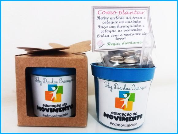 Mini Kit Ecológico -lembrancinha para Plantar