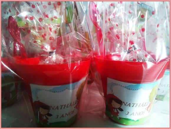 Mini Kit Ecológico Chapéuzinho Vermelho