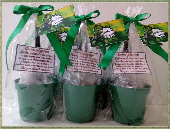 Mini Kit Ecológico Simples Incrível Hulk