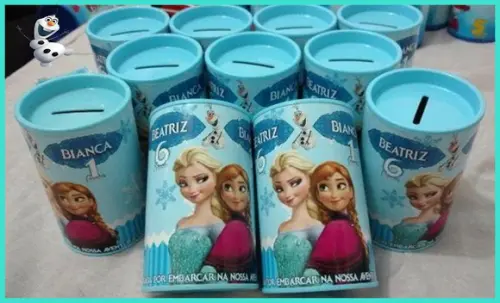 Cofrinho Frozen