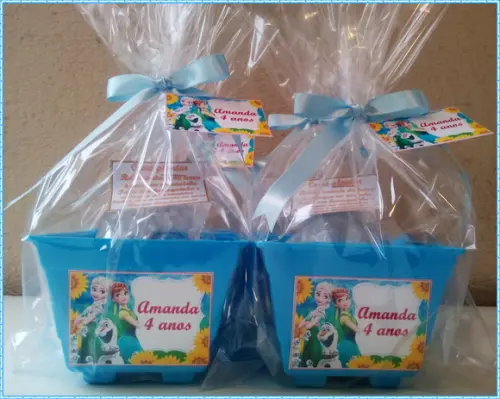 Jardineira Kit Ecológico Frozen Fever