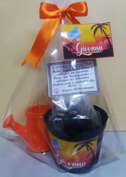 Kit Ecológico com Regador Plástico