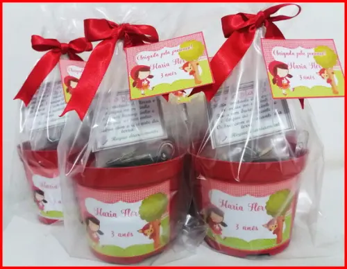 Kit Ecológico Grande -Chapéuzinho Vermelho