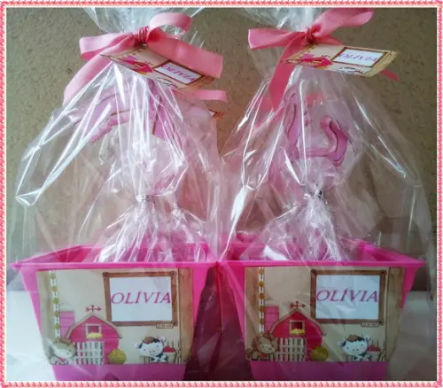 Kit Ecológico Infantil Fazendinha