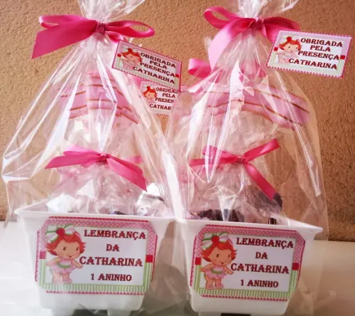 Kit Ecológico Infantil Moranguinho