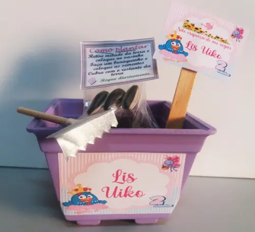 Kit Ecológico Jardineira - Galinha Pintadinha Candy
