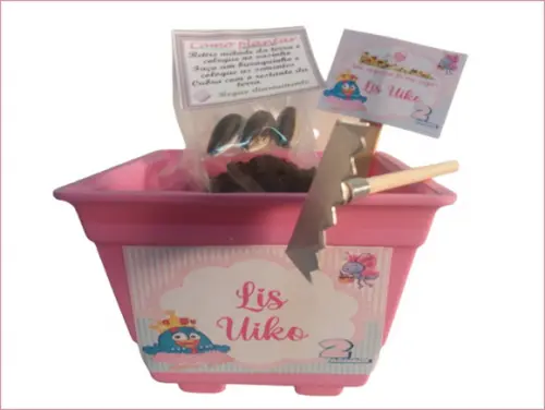 Kit Ecológico Jardineira - Galinha Pintadinha Candy