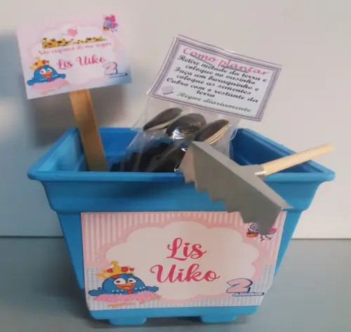 Kit Ecológico Jardineira -galinha Pintadinha