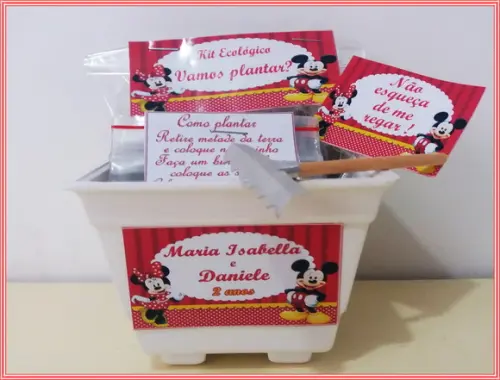 Kit Ecológico Jardineira Minie com Rastelo