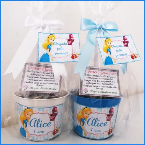 Kit Ecológico Médio - Alice no país das Maravilhas