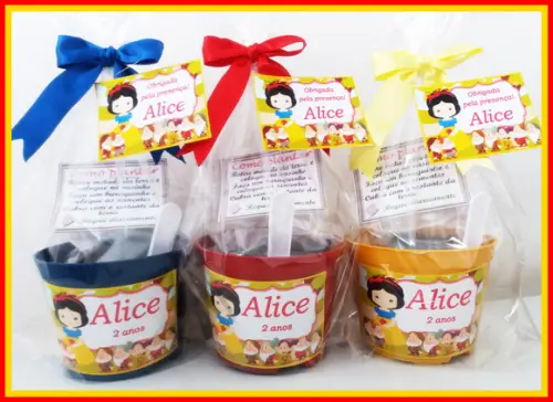 Kit Ecológico Médio Branca de Neve Cute