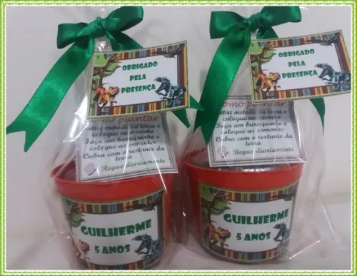 Kit Ecológico Médio Dinossauro