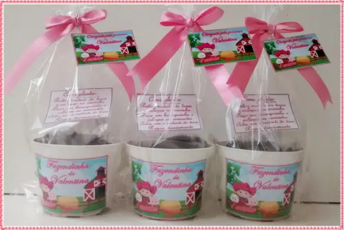Kit Ecológico Médio Fazendinha Menina