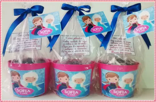 Kit Ecológico Médio Frozen Cute