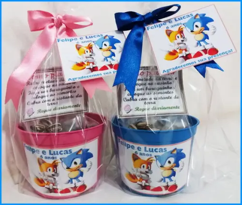 Kit Ecológico Médio Sonic e Tails