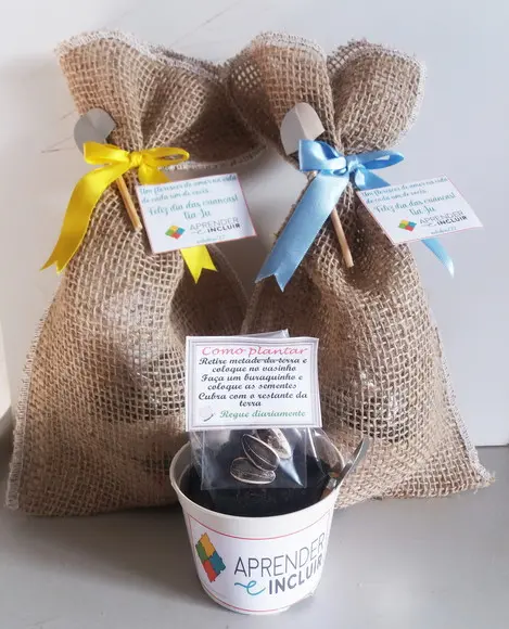 Kit Ecológico Na Juta ( Médio ) Empresas