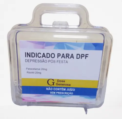 Maleta acrílica - Kit Ressaca
