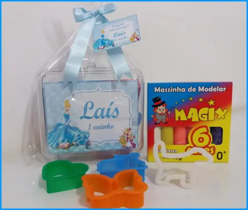 Kit Massinha na Maleta - Cinderela