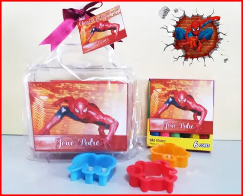 Kit Massinha na Maleta - Homem Aranha