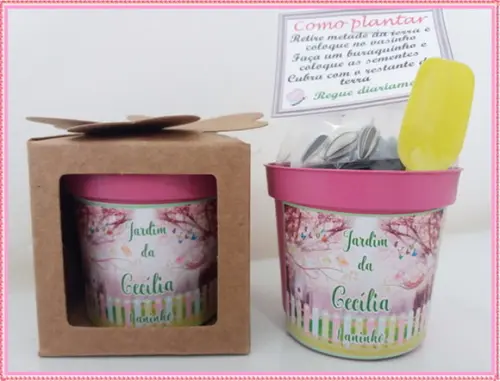 Kits Lembrancinha para Plantar Jardim