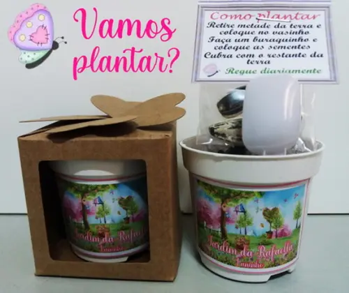 Kits Lembrancinha Plante e Cultive - Jardim
