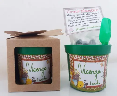 Lembrancinha para Plantar - Girassol
