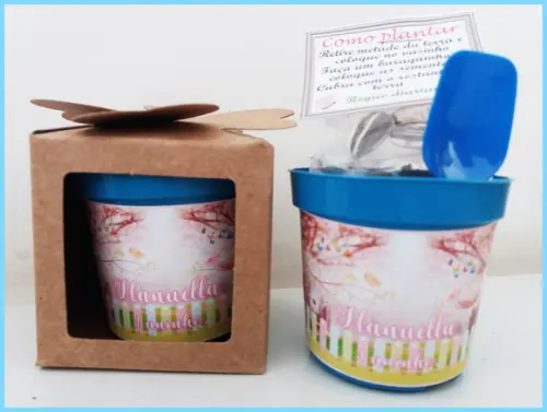 Lembrancinha para Plantar - Jardim Encantado