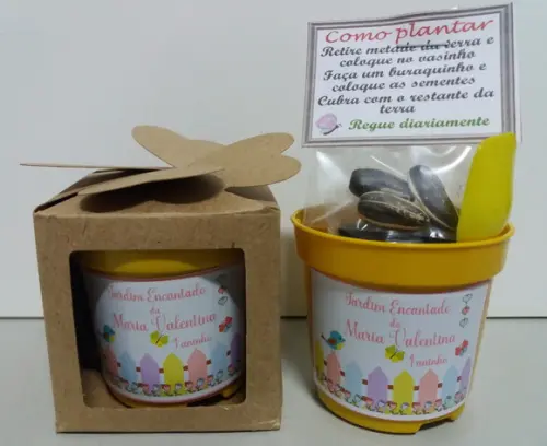 Lembrancinha para Plantar - Kit Plantio
