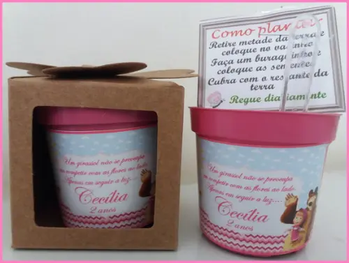 Lembrancinha para Plantar - Todos os Temas