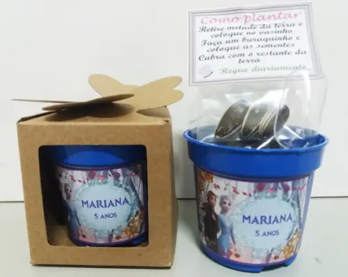 Lembrancinha para Plantar Frozen Ii