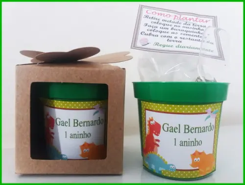 Lembrancinha para Plantar Girassol