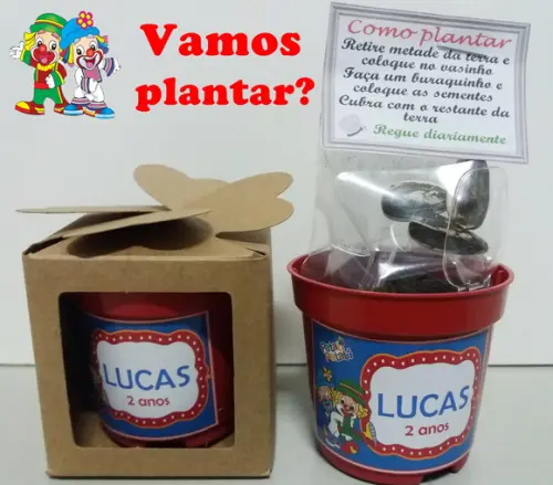 Lembrancinha para Plantar Patati Patatá