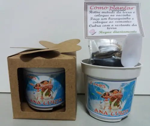 Lembrancinha para Plantar Moana