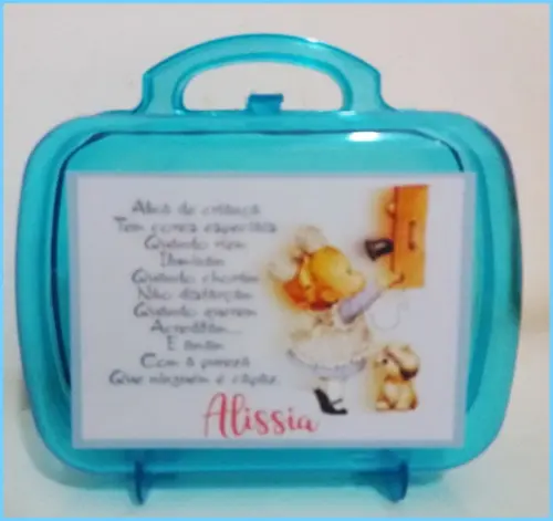 Maleta acrílica personalizada