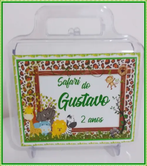 Maleta acrílica personalizada