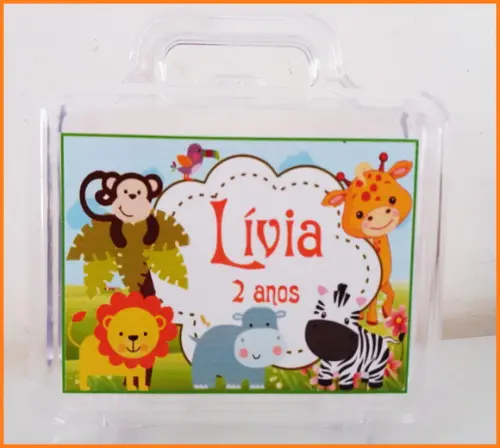 Maleta acrílica personalizada - Safari