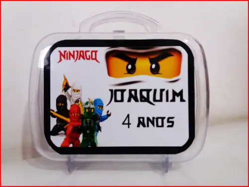 Maleta acrílica personalizada Ninjago