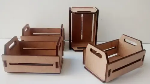 Mini Caixote em MDF