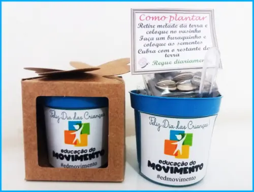 Mini Kit Ecológico -lembrancinha para Plantar