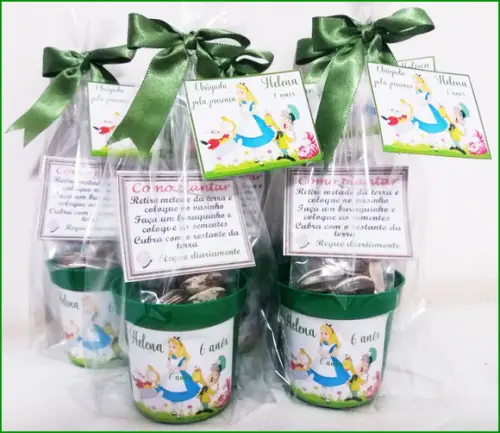 Mini Kit Ecológico Alice no país das maravilhas