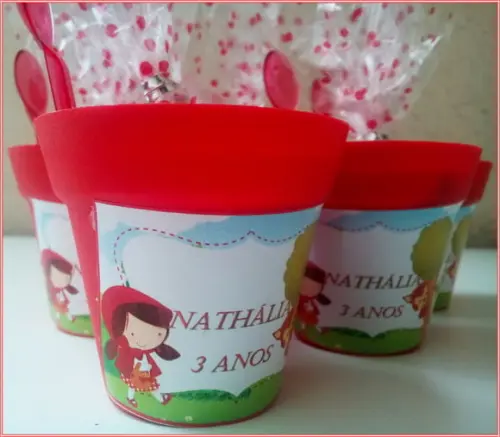 Mini Kit Ecológico Chapéuzinho Vermelho