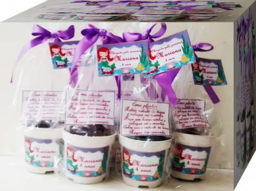 Mini Kit Ecológico Pequena Sereia Cute