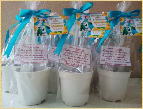 Mini Kit Ecológico Simples Frozen Fever
